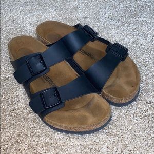 Black Birkenstocks / Birks, Almost New!
